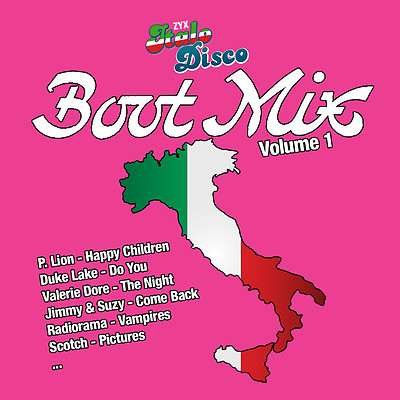 CD ZYX Italo Disco Boot Mix Vol.1 by Various Artists