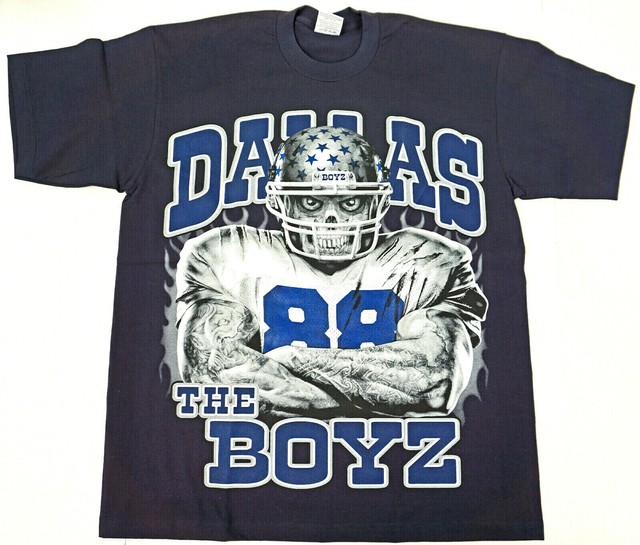 COWBOYS T-shirt Texas Football Dallas Boyz Tee Men's 3XL Navy Blue New | eBay