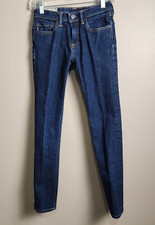 Abercrombie Kids Super Skinny Dark Wash Jeans Denim Straight Boys Sz 12