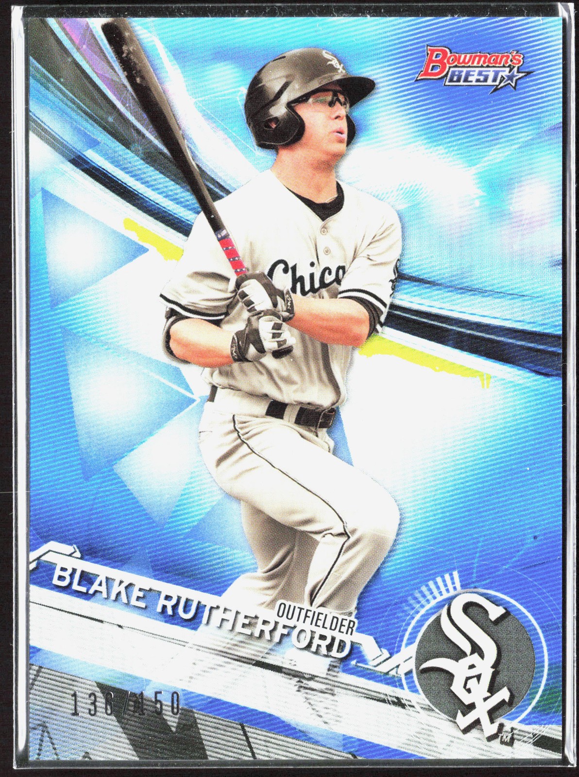 Blake Rutherford Call Up 2017 Bowman's Best - Top Prospects Blake Rutherford #TP-29 Blue ...