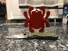 Knife Display Stand for Spyderco Knife Para Military 2, Persistence, Dragonfly +