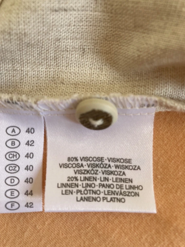 Damen Trachtenbluse Langarm Gr. 40 von C&A - Bild 4 von 4