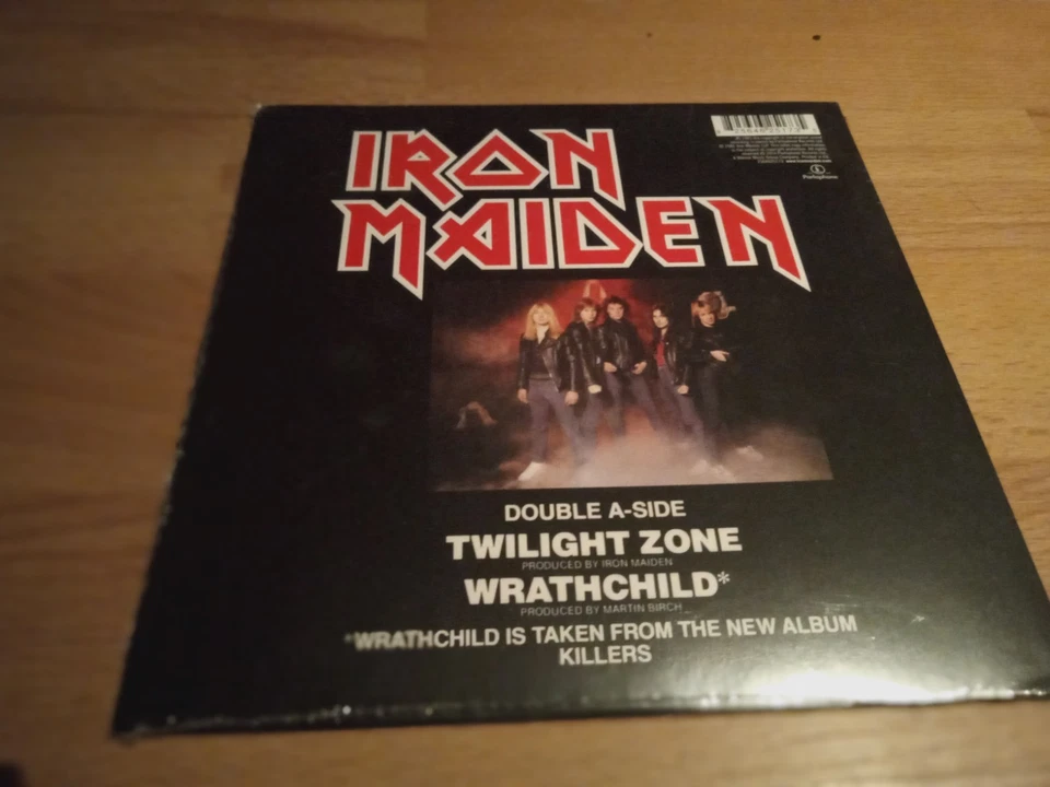 IRON MAIDEN -Twilight Zone/Wrathchild - 1981 Reissue 2014 - 7 Vinyl 45 RPM - Bild 2 von 2