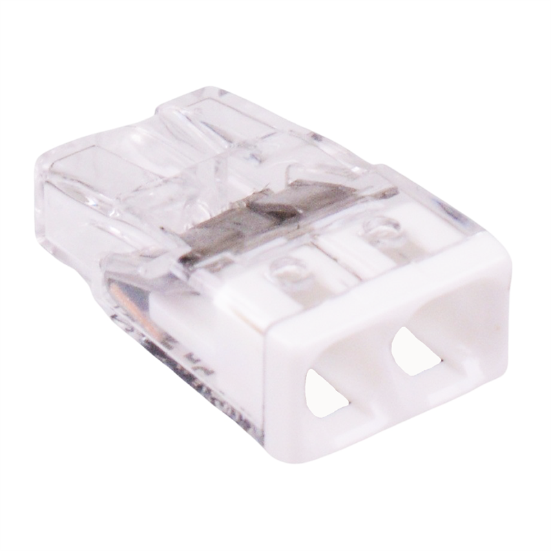 25 x Wago 2-Way Push Wire Connector 24A 2273-202