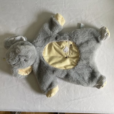 Douglas Baby Elephant Sshlumpie Lovey Baby Security Blanket Gray & Yellow NWOT