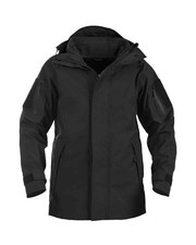 Jacke N&auml;sseschutz m.Fleeceja. Gen.II schwarz, Camping, Outdoor, Military   -NEU-