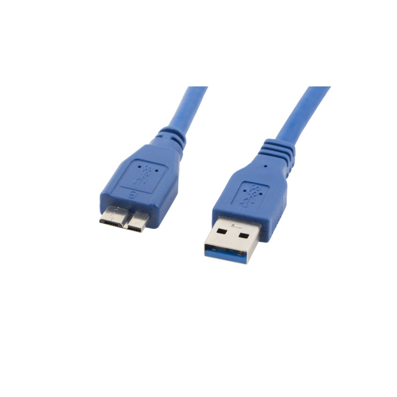 Lanberg Azul Cable Usb 3.0 Macho/Micro Usb Macho 0.5M - Imagen 3