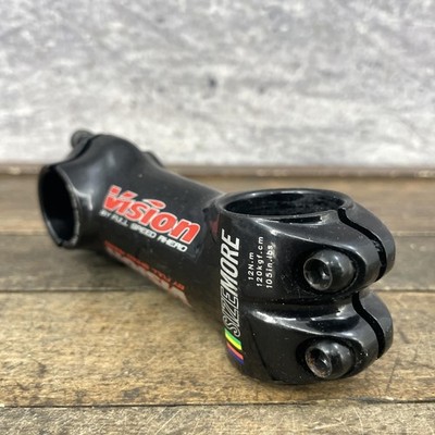 Vision Sizemore Bike Stem 90mm 26.0 1 1/8 Threadless Black Alloy