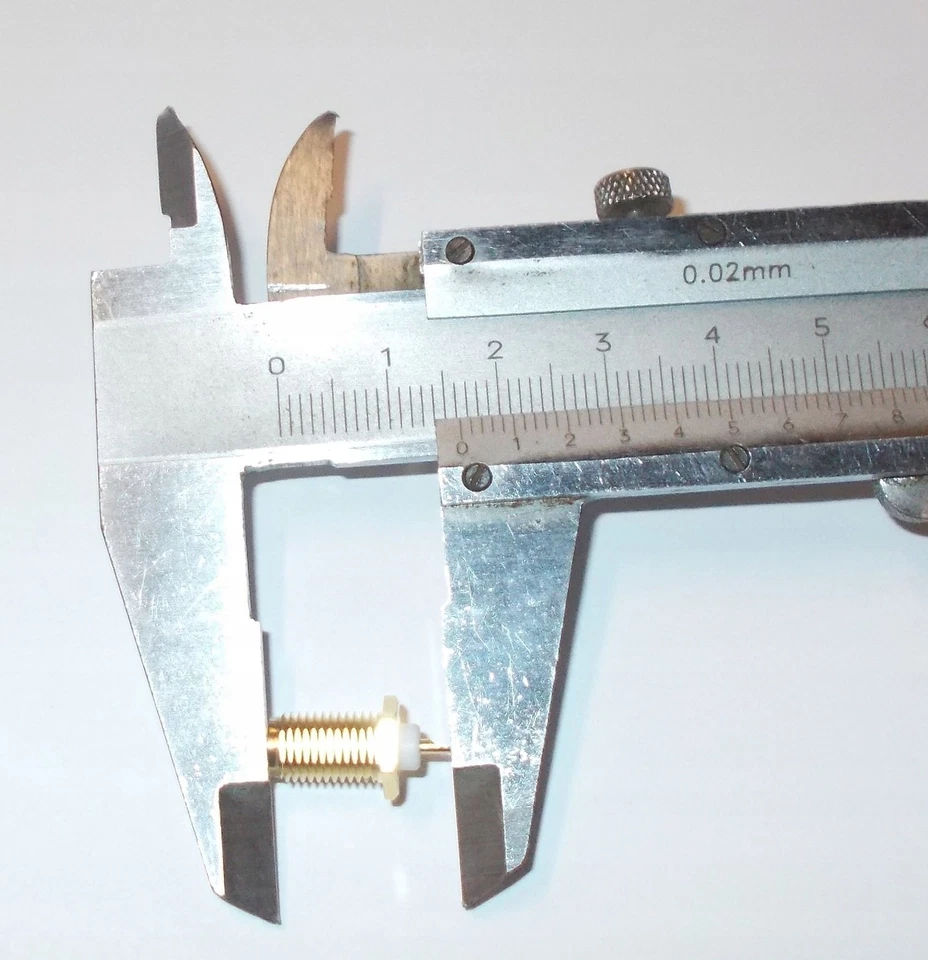 Stecker markenlos RSMA RP-SMA VERBINDER reverseSMA STECKER + STECKDOSE - Bild 4 von 4