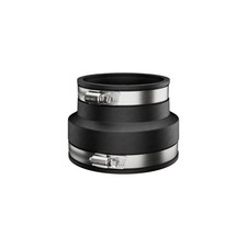 Fernco P1056-32 Flexible PVC Reducing Coupling, Connects 3" Pipe to 2"