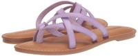 Amazon Essentials Damen Flache Riemchensandale Zum HineinschlüPfen, Lavendel,