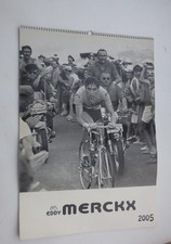 EDDY MERCKX 25th ANNIVERSARY 2005 LARGE DEALERS POSTER CALENDER - RARE