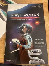NYCC 2021 FIRST WOMAN GIVEAWAY NASA RARE PROMO PROMOTIONAL EXCLUSIVE COMIC LOOK