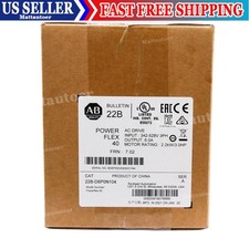 Allen-Bradley 22B-D6P0N104 PowerFlex 40 2.2KW/3.0HP AC Drive US Free Tax