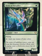 Birds of Paradise 235 R Commander: The Lord of the Rings NM MTG