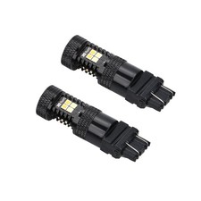 LED Bulbs Turn Signal Lights Accessories Anti Hyper Flash White Amber Dual Color