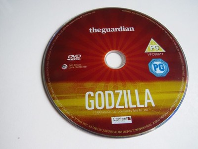 Godzilla (Film) 1954 DVD (Englische Sprache Nur Die Platte)