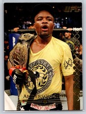 2011 Topps UFC Title Shot #10 Anderson Silva Team Silva