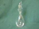 Vintage Steuben Crystal Art Glass Donald Pollard Tear Drop Decanter