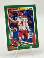 2025 Score - Matt Araiza - Green #288 - Kansas City Chiefs