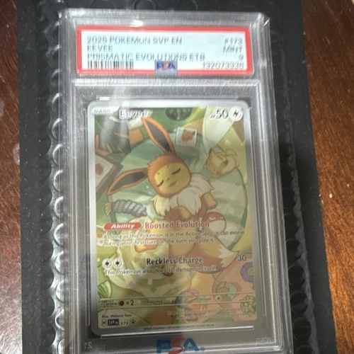 Pokémon TCG Eevee 173 Sv: Scarlet & Violet Promo Holo PSA 9