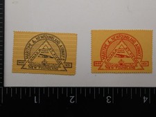 Newfoundland 1931 Maritime Airways local airmail labels Mint private air post