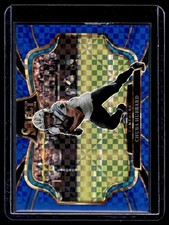 2025 Panini Select Field Level Blue Prizm Chuba Hubbard /99 Carolina Panthers