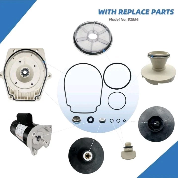 1-1/2HP, Replaces Century/AO Smith Pool Pump Motors,1.5HP,115/230V, 3450 RPM,... - Image 3 of 4