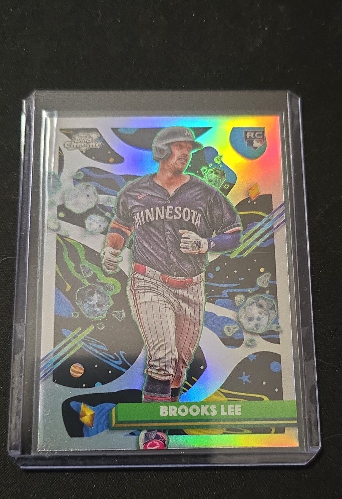 2025 Topps Cosmic Chrome - Brooks Lee #129 Refractor (RC)