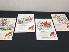 4 Vintage 1954 TEXACO GAS & OIL Print Ads Magazine Ads