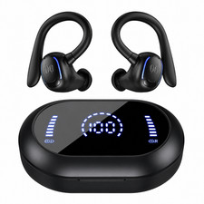 Waterproof Wireless Earbuds Bluetooth 5.3 Headphones 50H Playtime IPX7 Sport