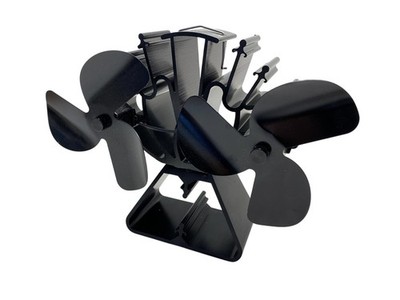 Doppelter Kaminventilator Voda aus Aluminium B-WARE