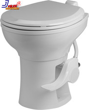Voyager Universal Residential Height RV Toilet with Plastic Bowl FREEZABLE Water