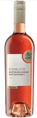 Alde Gott Einblick Spätburgunder Weißherbst halbtrocken 2024 0,75 Liter
