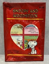 Vintage Snoopy  Woodstock Valentines 30 Peanuts Ambassador Hallmark Cards
