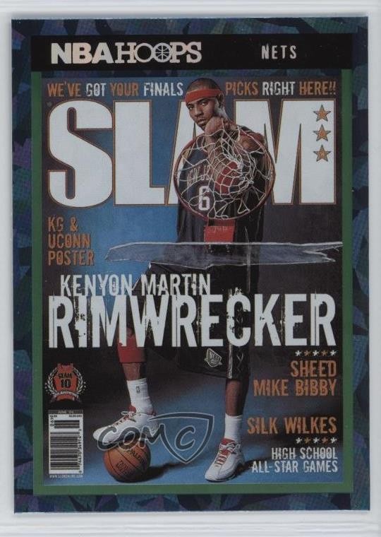 2021-22 Panini NBA Hoops Slam Green Ice Kenyon Martin #SLAM#79 00zd