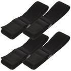 4pcs Elastic Cinch Strap Hook And Loop Strap Sports Arm Strap Cable Management