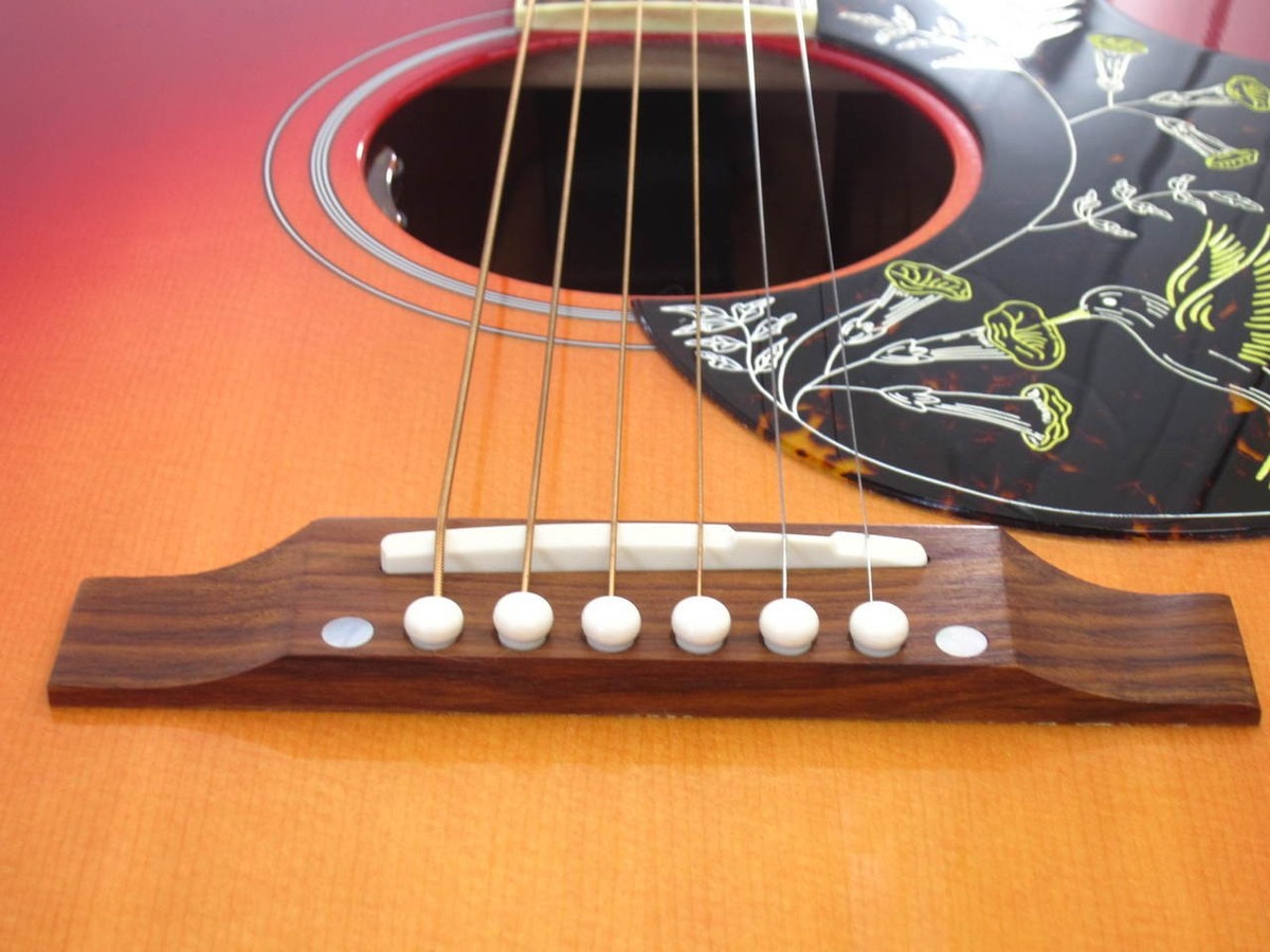 Gibson Hummingbird Cherry Sunburst Beautiful Vintage Acoustic