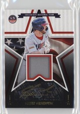 2025 Stars and Stripes Signature Materials Black Gold Gavin Grahovac Auto 0j81