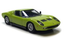 MINICHAMPS - 1966 car green color - LAMBORGHINI Miura - 1/87 - MNC87...