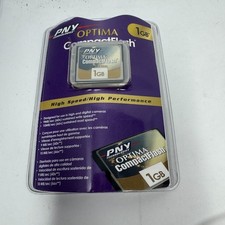 PNY 1GB CompactFlash Compact Flash CF Memory Card THNCF1G02QG - NEW