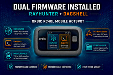 Orbic RCL400 LTE Mobile Hotspot — Dual Firmware: RayHunter + DagShell