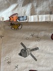 Pottery Barn Kids Snoopy Space 3 Piece Queen Sheet Set USED FLAWS — photo 8