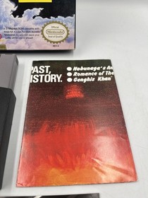 Romance of The Three Kingdoms (Nintendo NES) CIB Complete in Box w/ Poster