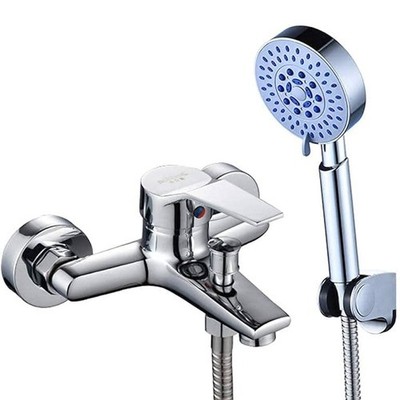 Armatur Dusch Set Bad Duscharmatur Wannenarmatur Badewannen mit Handbrause DHL