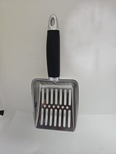 Stainless Steel Cat Litter Deep Shovel Remove Waster Pet Breeding Scoop