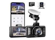 AZDOME M01 Max UHD 4K Dash Cam Front and Rear...