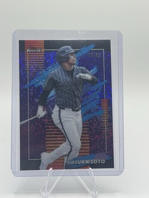 JUAN SOTO 2026 TOPPS FINEST UNCOMMON PURPLE X-FRACTOR #119 /75 METS Q3967