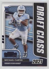 2021 Panini Contenders Draft Picks Draft Class Purple Michael Carter #30 0n3y