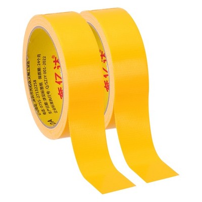 1.2''x0.01'' Bookbinding Tape 22 Yard 2 Roll Cloth Bookbinding Repair Tape Yellow